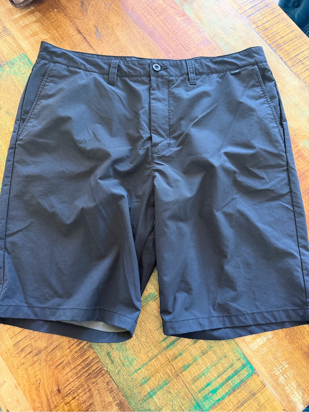 Travis Mathew Men's Black Flat Front Shorts. New Without Tags. Size 38